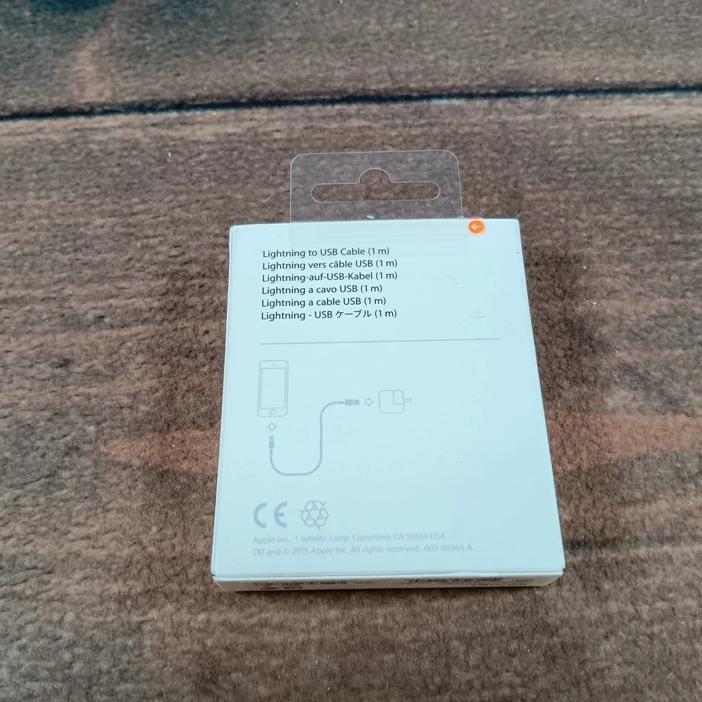 Apple Lightning to USB Cable 1m MD818LLA White